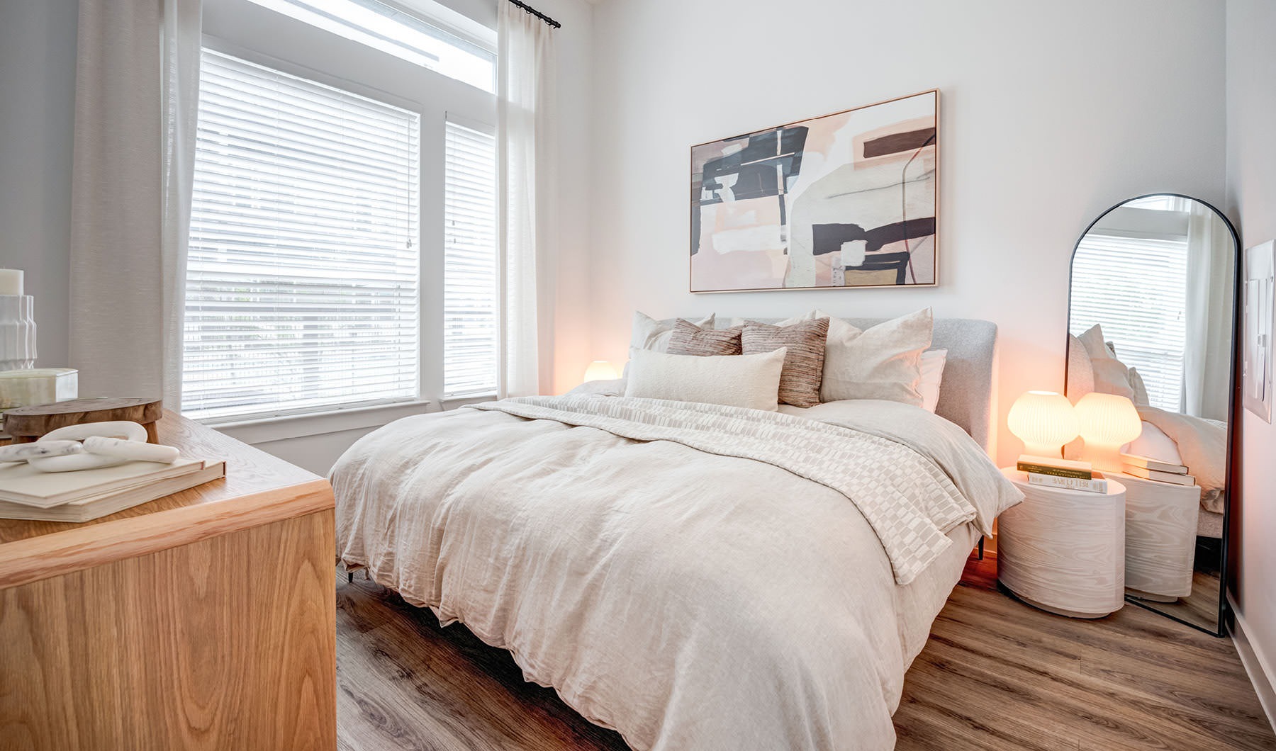 Find your future at Prospect bright bathroom with walk-in shower